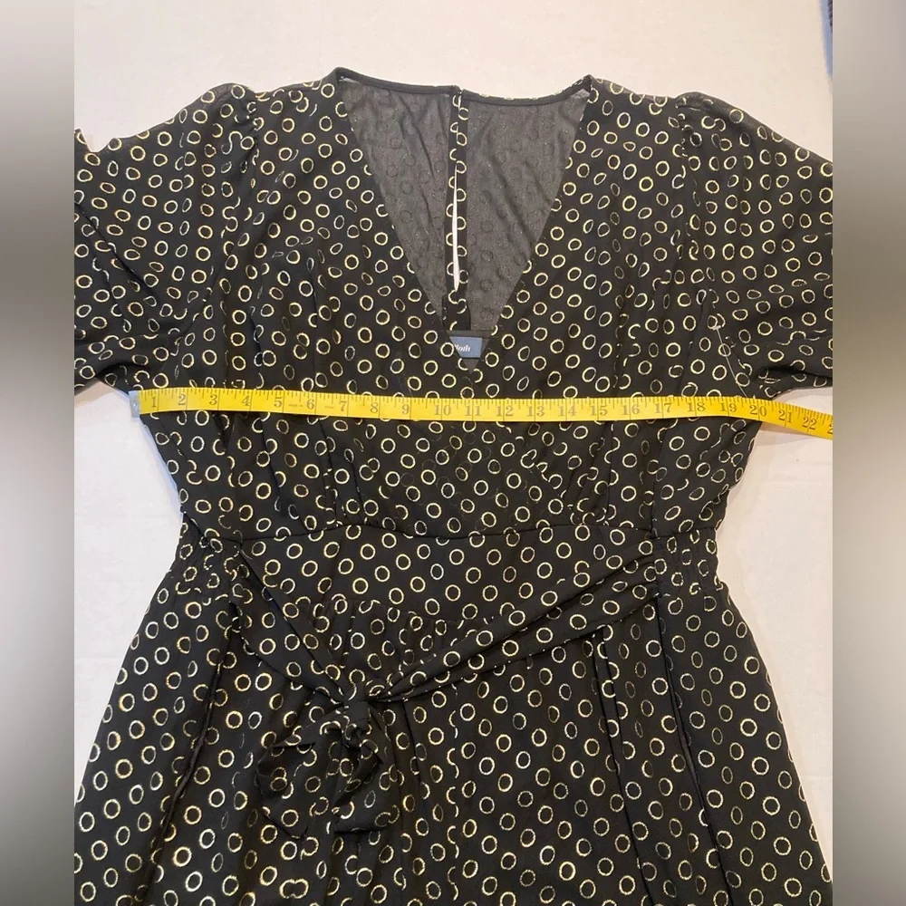 ModCloth Size 1X Luxe at Me Metallic Jumpsuit - Picture 9 of 15